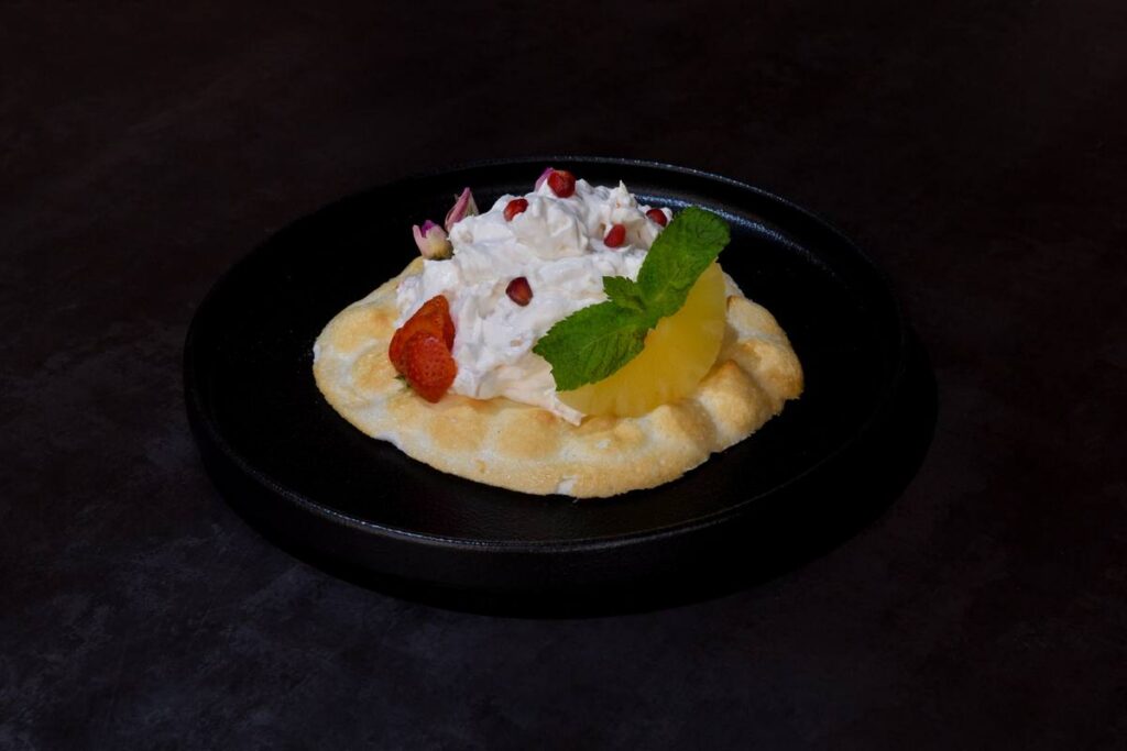 Strained Yogurt and Pineapple Salad